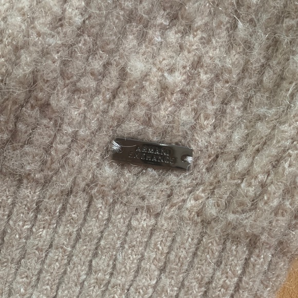 Armani light pink fuzzy sweater - Picture 3 of 5